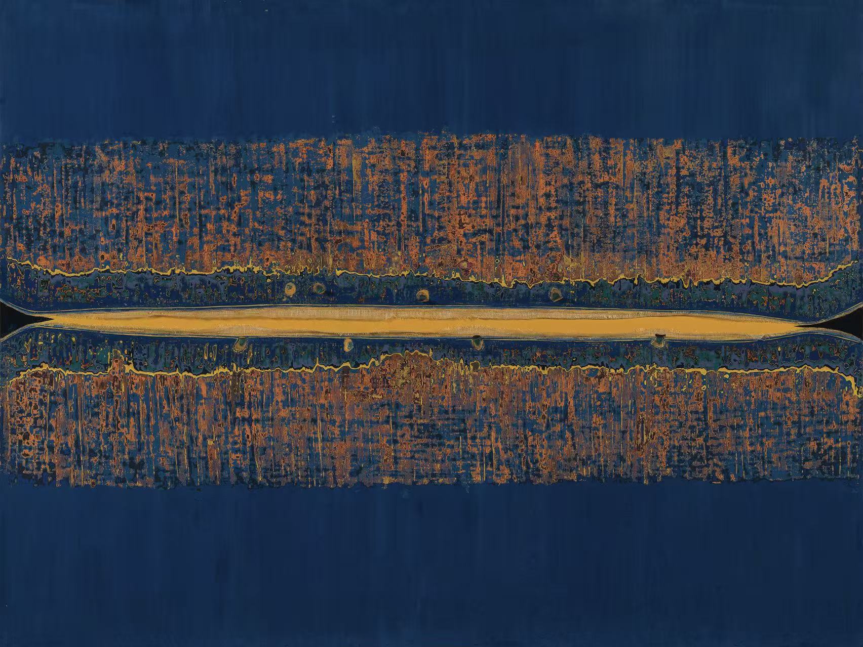 Figure 7 Lacquer painting works Crack is the place where light enters Dai Yanyi.jpg
